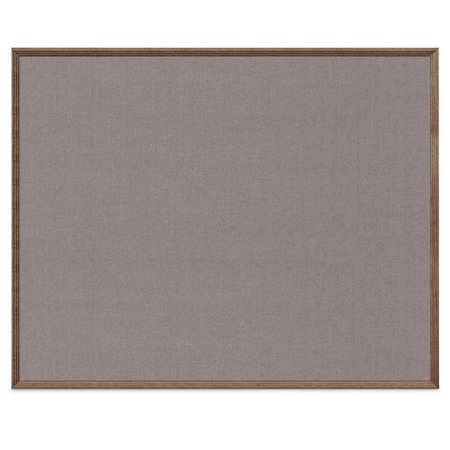 United Visual Products Board, 36x48, Cherry/Black UVDECORK4836OAK-CHERRY-BLKPORC-FORBO